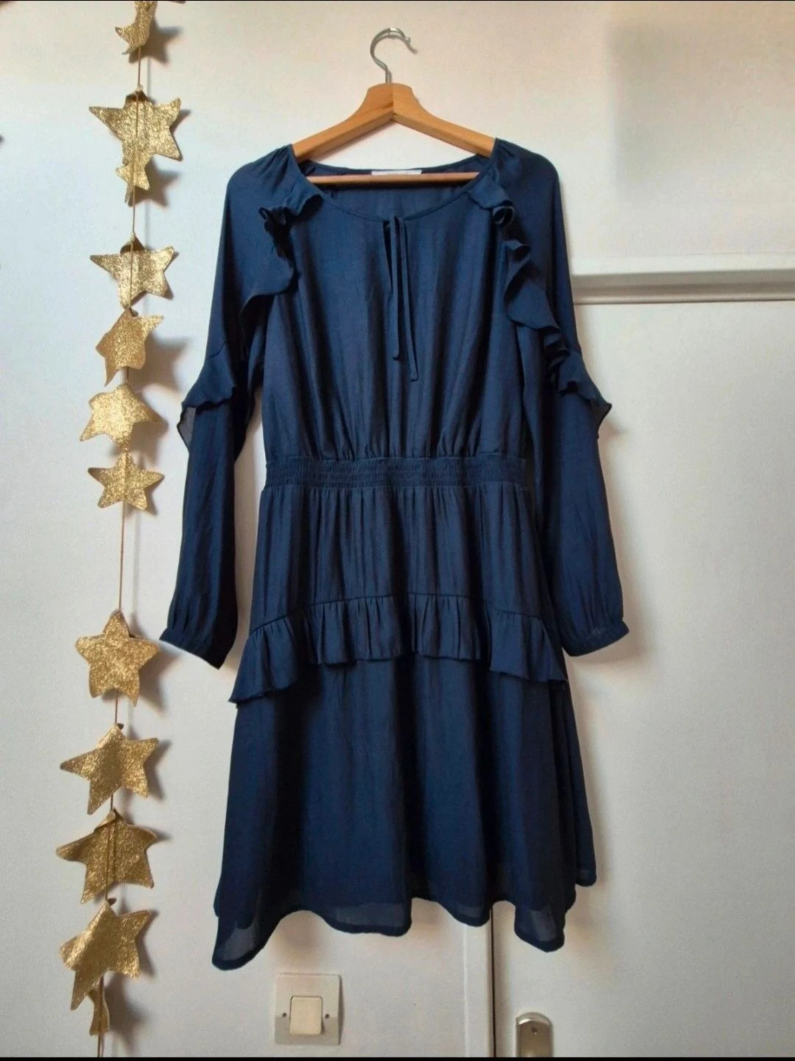 Robe bleue marine de chez promod, taille M